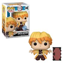 Funko Pop Demon Slayer Zenitsu Protegendo caixa Original