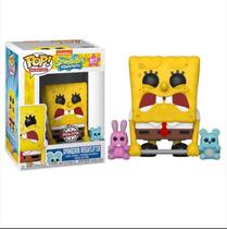 Funko Pop Desenhos 917 Ed. Especial "Bob Esponja Halterofilista"