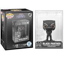 Funko Pop! Die-Cast Black Panther 06 Marvel Funko Shop Exclusive com Case Acrílica Premium Colecionável