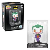 Funko Pop! Die-Cast Coringa The Joker 10 - Edição Limitada com Chance of Chase Funko Pop! Die-Cast Coringa The Joker 10 - Edição Limitada com Chance of Chase
