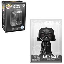 Funko Pop! Die-Cast Star Wars Darth Vader 02 - Edição Limitada com Chance of Chase Funko Pop! Die-Cast Star Wars Darth Vader 02 - Edição Limitada com Chance of Chase