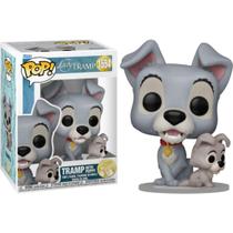 Funko Pop Disney Dama e o Vagabundo Tramp W/Puppy 1554 Funko Pop Disney Dama e o Vagabundo Tramp W/Puppy 1554