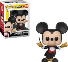 Funko Pop Disney: Mickey Maestro - Figura Colecionável (90º Aniversário)