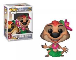 Funko Pop Disney - O Rei Leão - Luau Timão 500 Funko Pop Disney - O Rei Leão - Luau Timão 500
