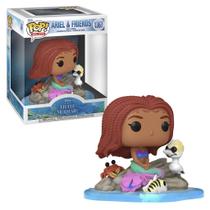 Funko Pop Disney Pequena Sereia Ariel e Amigos 1367 Deluxe