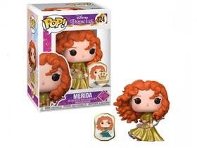 Funko Pop Disney Princess Merida Gold With Pin 324 Exclusivo