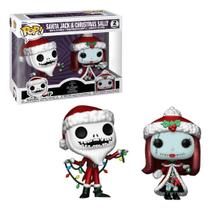 Funko Pop Disney Santa Jack Christmas Sally 2 Pack Exclusivo