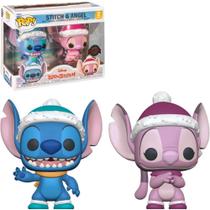 Funko Pop! Disney Stitch E Angel 2 Pack Exclusivo Natal Funko Pop! Disney Stitch E Angel 2 Pack Exclusivo Natal