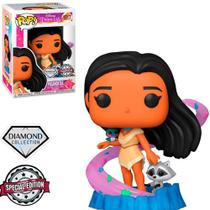 Funko pop disney ultimate princess exclusive - pocahontas 1017 (diamond collection)
