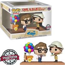 Funko pop disney up carl and ellie with balloon cart 1152
