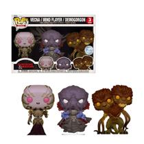 Funko Pop Dungeons & Dragons - Vecna / Mind Flayer / Demogorgon