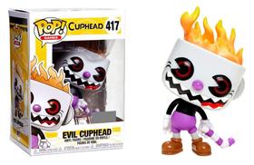 Funko Pop! Figura exclusiva do Games Evil Cuphead 417