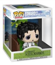 Funko Pop Filmes 985 "Edward Mãos de Tesoura Com Arbusto Dinossauro"