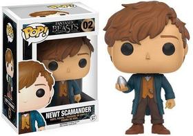 Funko POP Filmes: Animais Fantásticos - Newt w / Egg Action Figure