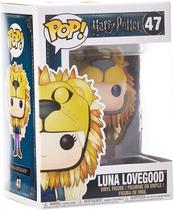 Funko Pop Filmes: Harry Potter-Luna Lovegood c/ Lion Head Collectible Figure