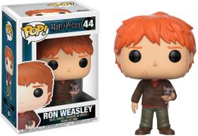 Funko Pop Filmes Harry Potter-Ron Weasley com Scabbers Toy