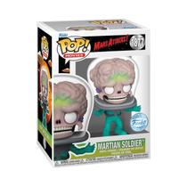 Funko POP! Filmes Mars Attacks Soldier com Glow SPC