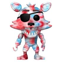 FUNKO POP FIVE NIGTHS FREDDY TIE DYE - FOXY 881 cor:vermelho