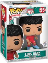 Funko Pop Football Liverpool Club Luis Díaz 55 Funko Pop Football Liverpool Club Luis Díaz 55