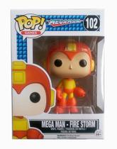 Funko Pop Games Mega Man Fire Storm - Figura de Vinil Exclusiva