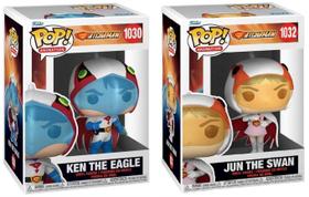 Funko Pop Gatchaman Ken The Eagle 1030 Jun The Swan 1032