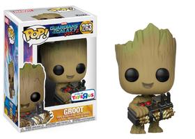 Funko Pop! Groot com bomba 263 Guardiões da Galáxia edição especial