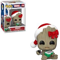 Funko Pop Groot Holiday 1440 Pop! Marvel Natal
