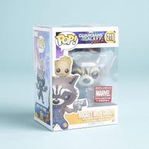 Funko Pop Guardians of the Galaxy vol. 2 211 Rocket with Groot Exclusive