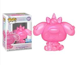 Funko Pop! Hello Kitty My Melody 61 Edição Exclusiva Translucent Pink Sanrio Original Funko Pop! Hello Kitty My Melody 61 Edição Exclusiva Translucent Pink Sanrio Original
