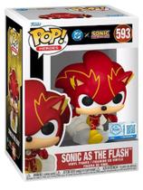 Funko pop heroes dc x sonic the hedgehog exclusive - sonic as the flash 593 Funko pop heroes dc x sonic the hedgehog exclusive - sonic as the flash 593