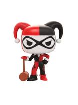 FUNKO POP! Heroes Harley Quinn com boneco de martelo de 9,5 cm