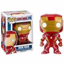 Funko Pop Homem de Ferro 126 Iron Man Civil War