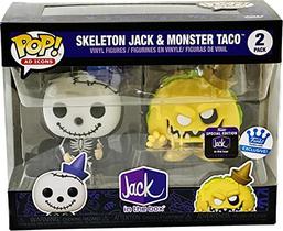 Funko Pop! Ícones de anúncios Jack na caixa - Skeleton Jack & Monst
