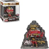 Funko Pop Iron Man Deluxe 753 Marvel Street Art Collection Funko Pop Iron Man Deluxe 753 Marvel Street Art Collection
