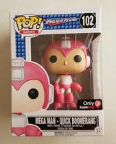 Funko Pop! Jogos Exclusivo Mega Man Quick Boomerang #102