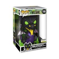 Funko Pop! Jumbo: Disney - Maleficent Dragon, Exclusivo Amazon (Brilha no Escuro)