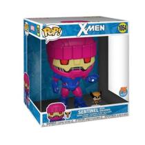 Funko Pop! Jumbo X-Men Sentinel com Wolverine - Boneco de Vinil Colecionável