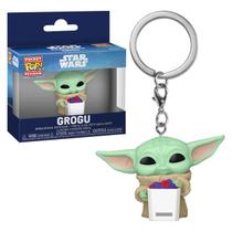 Funko Pop Keychain Grogu Balde de Pipoca Star Wars Funko Pop Keychain Grogu Balde de Pipoca Star Wars
