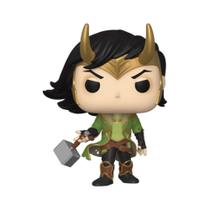 Funko Pop! Loki - Boneco de Vinil Marvel (Dia dos Quadrinhos)