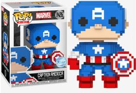 Funko Pop Marvel 1426 - Capitao America ( 8 Bits ) Funko Pop Marvel 1426 - Capitao America ( 8 Bits )
