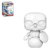 Funko Pop Marvel 532 Captain America Snowman Diy