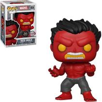 Funko Pop Marvel 854 "Red Hulk" Edição Especial