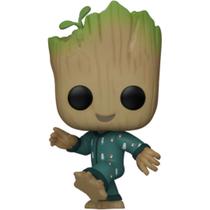 Funko pop marvel baby groot de macacão dançando 1192