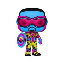 Funko Pop Marvel Black Light The Falcon Captain America 987