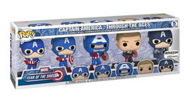 Funko POP Marvel - Capitão América 5 Pack
