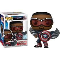 Funko Pop! Marvel Captain America 1337 Exclusivo