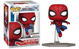 Funko Pop! Marvel Civil War Spider-Man 1151 Exclusivo