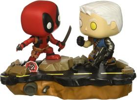 Funko Pop Marvel: Comic Moments-Deadpool Vs. Cable Collectible Figure, Multicolor