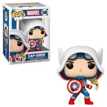 Funko Pop Marvel Gwenverse Cap-Gwen 1486 Funko Pop Marvel Gwenverse Cap-Gwen 1486