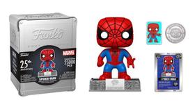 Funko Pop Marvel Spider Man 03c Exclusivo 25000 Peças